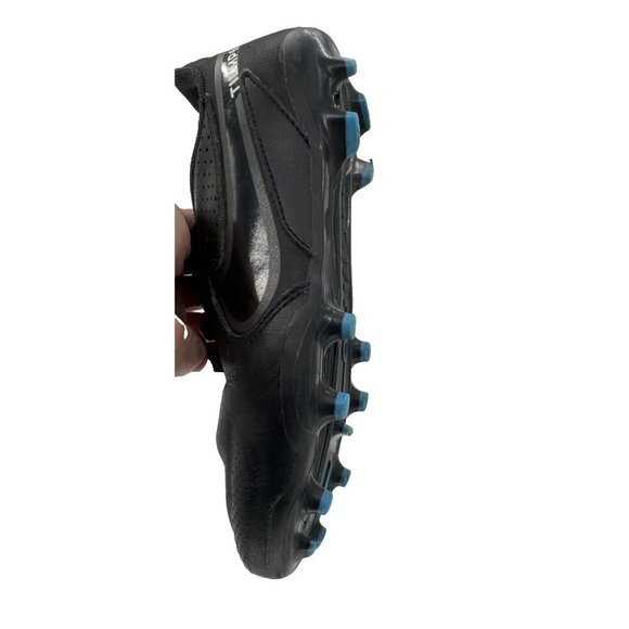 Nike Tiempo Legend 9 Academy kids Black Light Photo Blue Sz 5 see pic - Picture 10 of 13